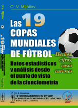 LAS 19 COPAS MUNDIALES DE FÚTBOL. Datos estadísticos y análisis desde el punto de vista de la CIENCIOMETRÍA: Hechos, cifras, casos curiosos